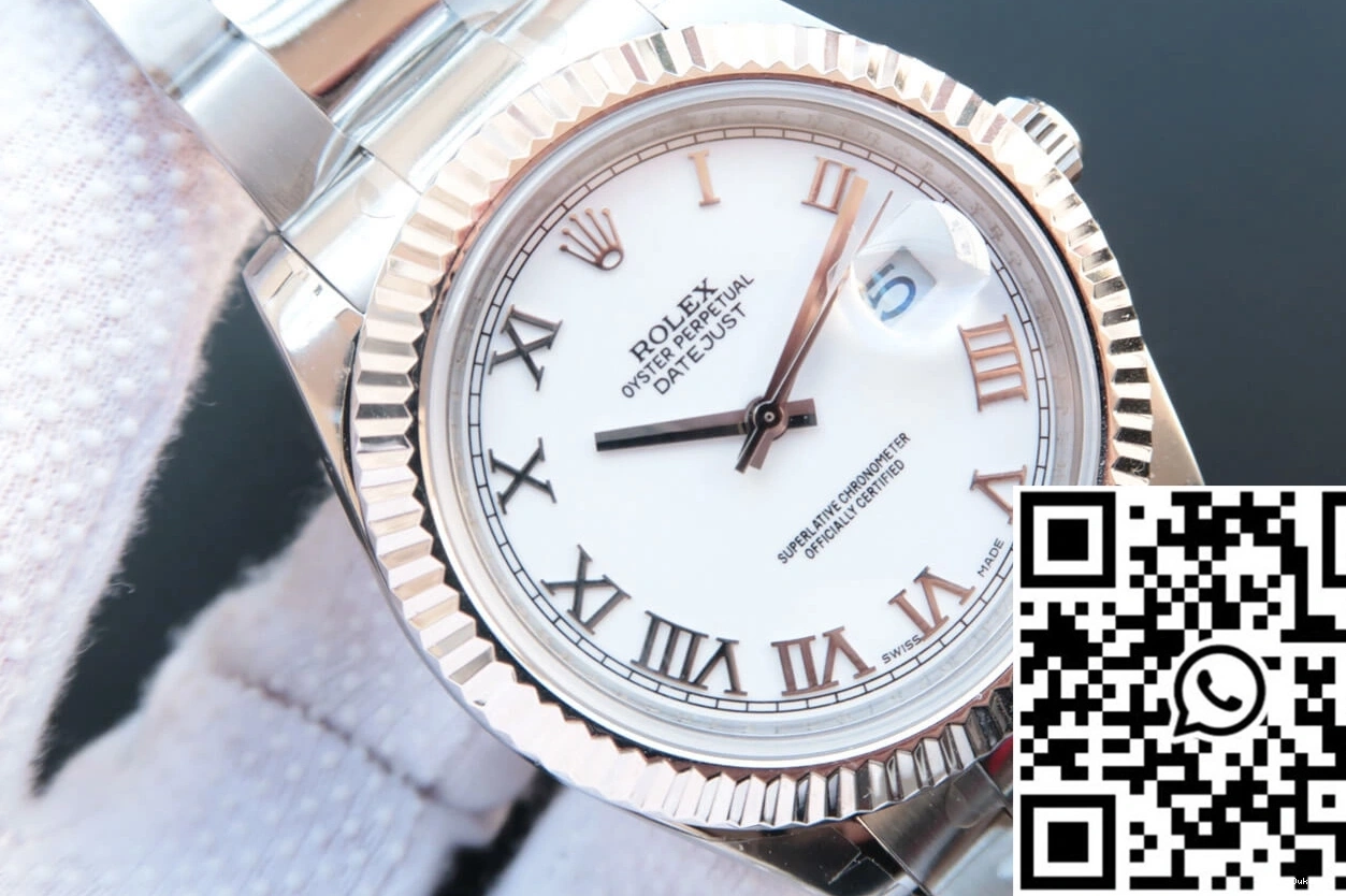 Factory EW White Rolex Dial Datejust M126334-0023 0331